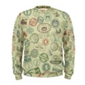 Beige Denim With Logos Men s Sweatshirt View1