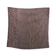 Leather Snakeskin Design Square Tapestry (small) by ArtsyWishy