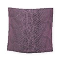 Purple Leather SnakeSkin Design Square Tapestry (Small) View1