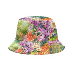 Forest Flowers  Inside Out Bucket Hat by ArtsyWishy