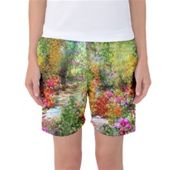 Forest Flowers  Women s Basketball Shorts by ArtsyWishy