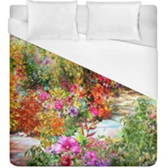 Forest Flowers  Duvet Cover (king Size) by ArtsyWishy