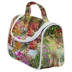 Forest Flowers  Satchel Handbag by ArtsyWishy