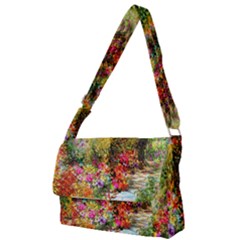 Forest Flowers  Full Print Messenger Bag (s) by ArtsyWishy