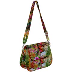 Forest Flowers  Saddle Handbag by ArtsyWishy