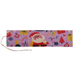 Merry Exmas Merry Exmas Roll Up Canvas Pencil Holder (l) by designsbymallika