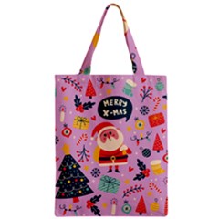 Merry Exmas Merry Exmas Zipper Classic Tote Bag