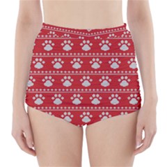 Paws Love Dogs Paws Love Dogs High-Waisted Bikini Bottoms