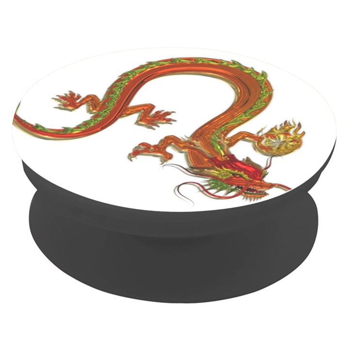 Dragon Art Glass Metalizer China Pop socket