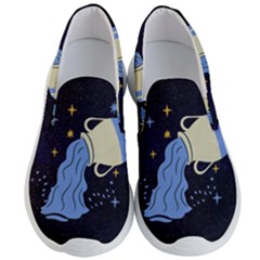 Aquarius Horoscope Astrology Zodiac Men s Lightweight Slip Ons by Mariart