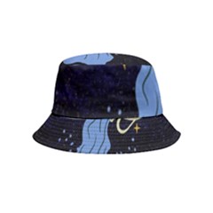 Aquarius Horoscope Astrology Zodiac Bucket Hat (kids)