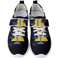 Horoscope Libra Astrology Zodiac Men s Velcro Strap Shoes