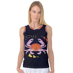 Zodiac Cancer Horoscope Astrology Symbol Women s Basketball Tank Top