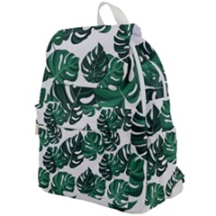 Illustrations Monstera Leafes Top Flap Backpack