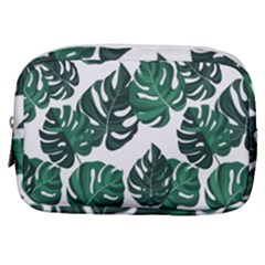 Illustrations Monstera Leafes Make Up Pouch (small) by Alisyart