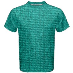 Green Denim Men s Cotton Tee by ArtsyWishy