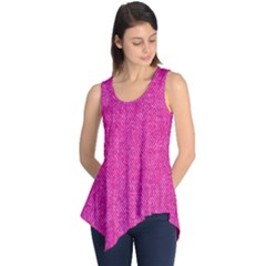 Pink Denim Design  Sleeveless Tunic by ArtsyWishy