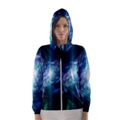 The Galaxy Women s Hooded Windbreaker by ArtsyWishy