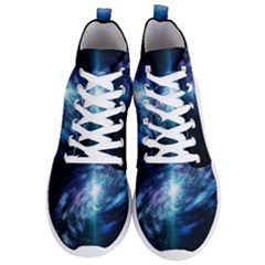 The Galaxy Men s Lightweight High Top Sneakers by ArtsyWishy