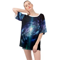 The Galaxy Oversized Chiffon Top by ArtsyWishy