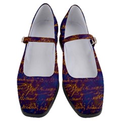 Majestic Purple And Gold Design Women s Mary Jane Shoes by ArtsyWishy