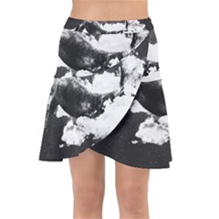 Whale Dream Wrap Front Skirt by goljakoff