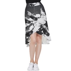 Whale Dream Frill Hi Low Chiffon Skirt by goljakoff