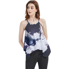 Blue Whale Dream Flowy Camisole Tank Top by goljakoff