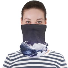 Blue Whale Dream Face Seamless Bandana (adult) by goljakoff