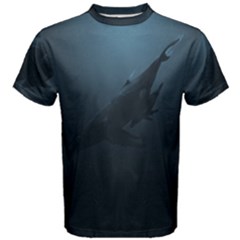 Blue Whale Family Men s Cotton Tee by goljakoff