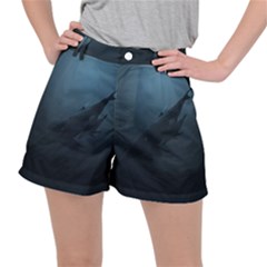 Blue Whale Family Ripstop Shorts by goljakoff