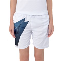 Blue Whales Women s Basketball Shorts by goljakoff