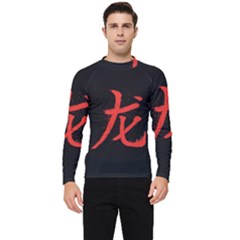 Dragon Men s Long Sleeve Rash Guard by goljakoff