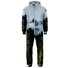 Mountain Landscape Hooded Jumpsuit (men)  by goljakoff