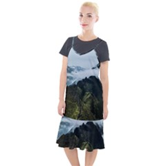 Mountain Landscape Camis Fishtail Dress by goljakoff