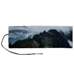 Mountain Landscape Roll Up Canvas Pencil Holder (m) by goljakoff