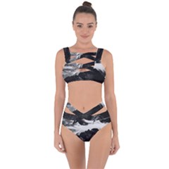 Whale In Clouds Bandaged Up Bikini Set  by goljakoff