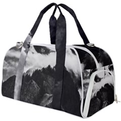 Whale In Clouds Burner Gym Duffel Bag by goljakoff