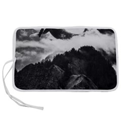 Whale In Clouds Pen Storage Case (l) by goljakoff