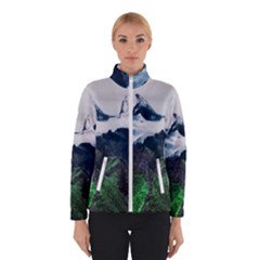 Blue Whales Dream Winter Jacket by goljakoff