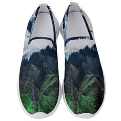 Blue Whales Dream Men s Slip On Sneakers