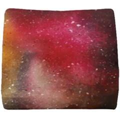 Red Galaxy Paint Seat Cushion by goljakoff