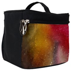 Red Galaxy Paint Make Up Travel Bag (big) by goljakoff