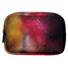 Red Galaxy Paint Make Up Pouch (small) by goljakoff