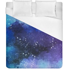 Blue Space Paint Duvet Cover (california King Size) by goljakoff