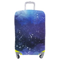 Blue Space Paint Luggage Cover (medium) by goljakoff