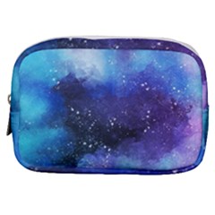 Blue Space Paint Make Up Pouch (small) by goljakoff