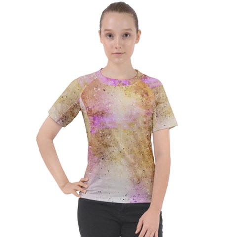 Golden Paint Women s Sport Raglan Tee by goljakoff