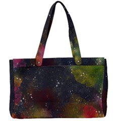 Color Splashes Canvas Work Bag by goljakoff