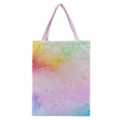 Rainbow Splashes Classic Tote Bag by goljakoff